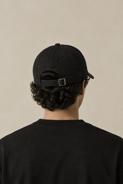 AFROZZ Minimal Cap — Black